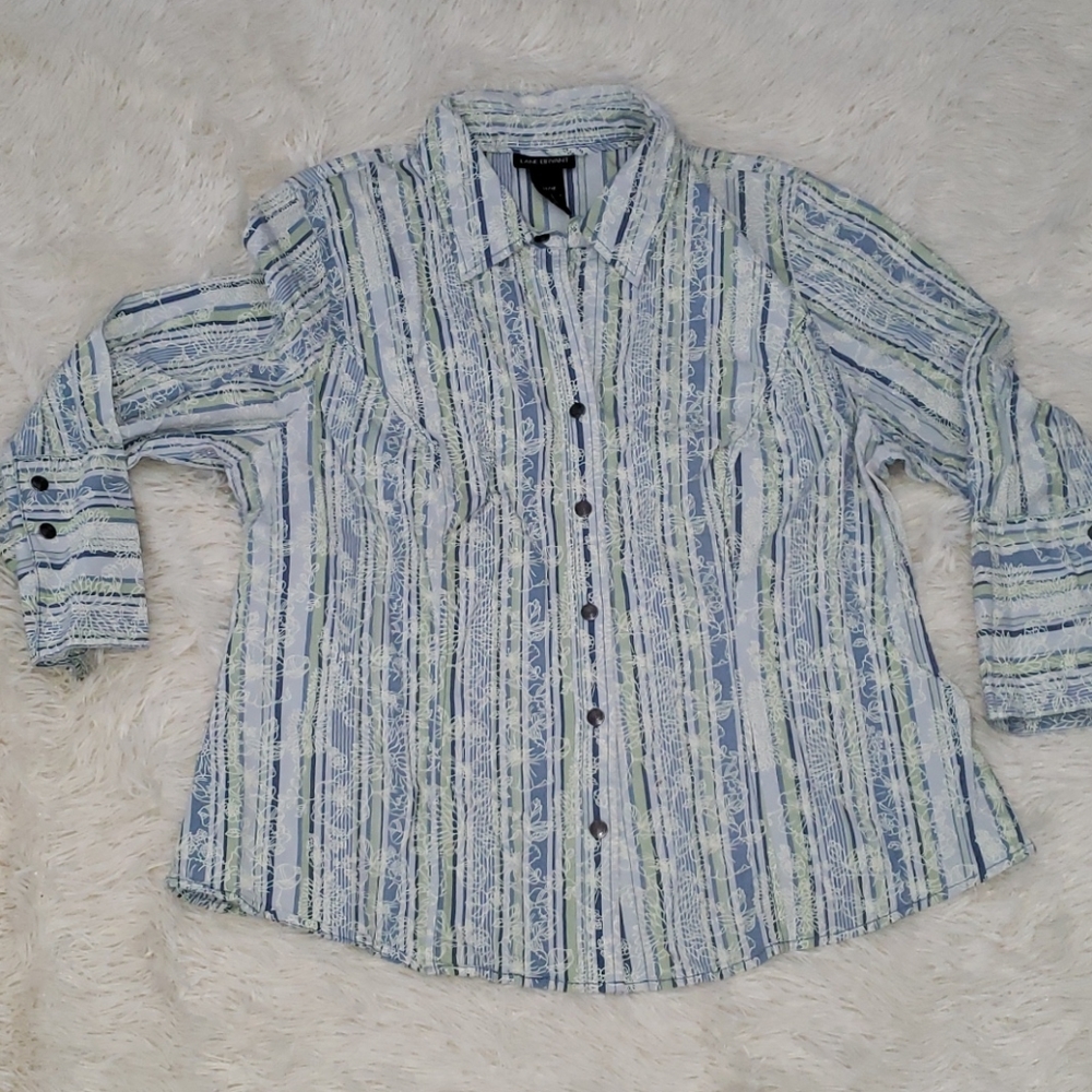 Lane Bryant Blouse with Snape  14/16